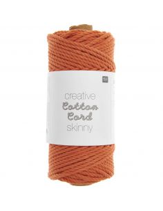 Pelote Creative cotton cord skinny orange