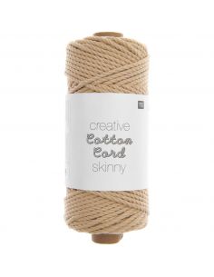 Pelote Creative cotton cord skinny camel