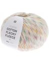 Pelote Creative cotton flecky fleece dk rainbow