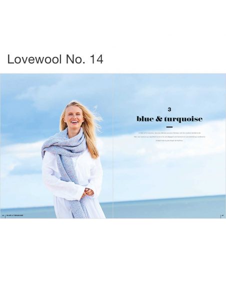 Pelote Creative cotton flecky fleece dk aqua