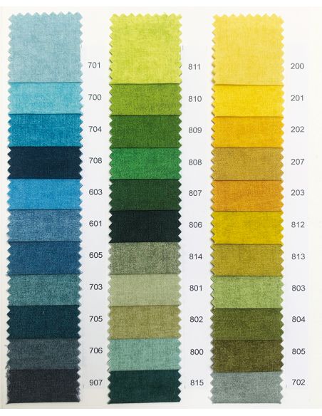 Tissu en coton Melange Prune