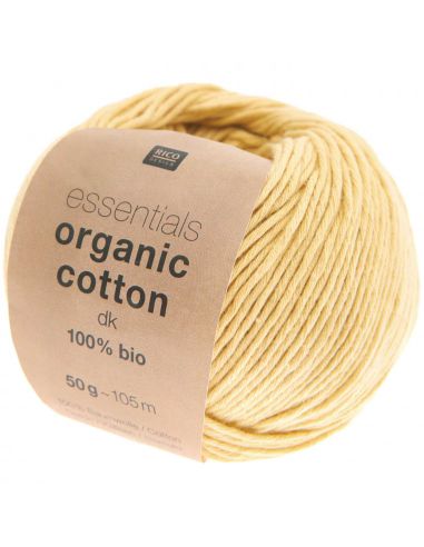 Pelote Essentials organic cotton dk moutarde
