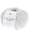 Pelote Creative so cool + so soft cotton chunky gris argenté
