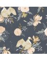 Tissu en coton New beginnings goose in black