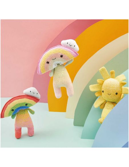 Pelote Creative Ricorumi Spin Spin dk pastel rainbow