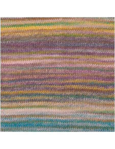 Pelote Creative melange aran wonderball mauve-pétrole