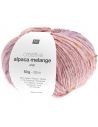 Pelote Creative alpaca melange aran pastel