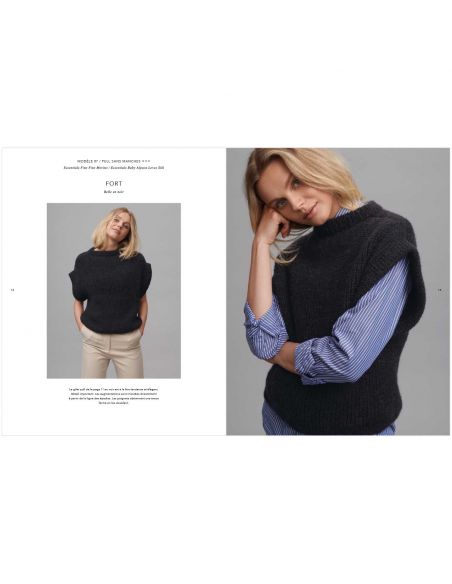 Pelote Essentials fine fine merino bleu marine