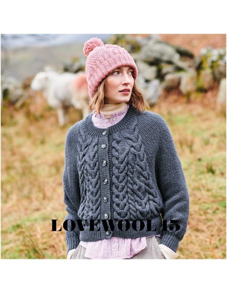 Pelote Essentials baby alpaca & merino aran bleu marine