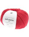Pelote Essentials soft merino aran lipstick red