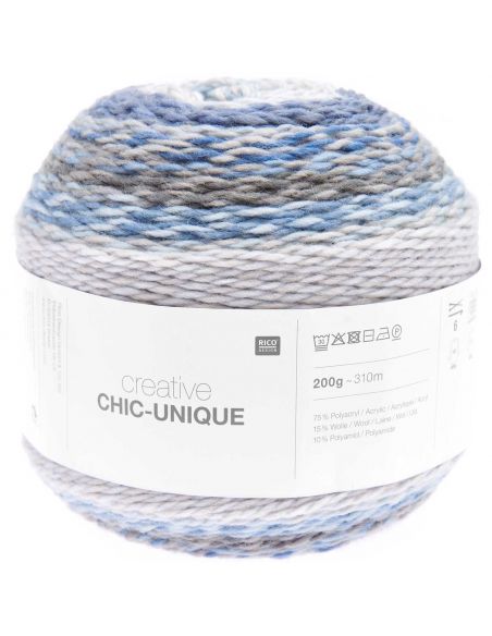 Pelote Creative chic-unique bleu