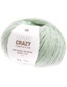 Pelote Luxury crazy composition aran menthe