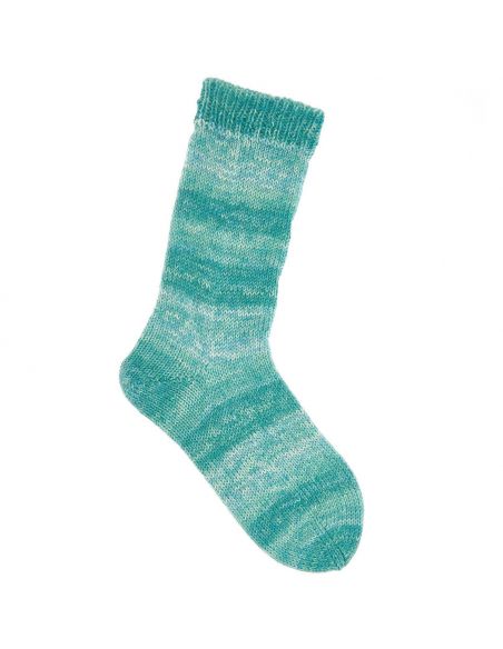 Pelote Rico socks superba easy 8 fils aqua