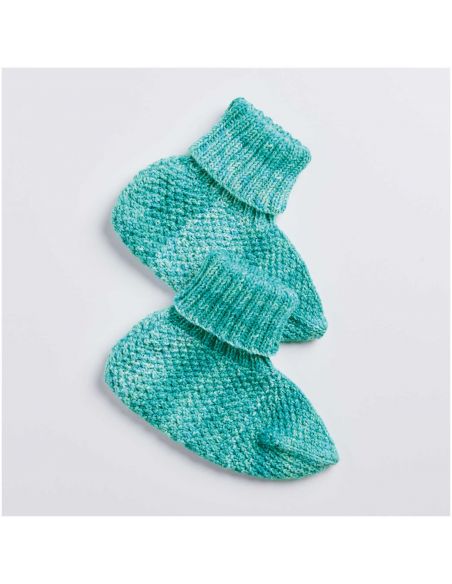 Pelote Rico socks superba easy 8 fils aqua