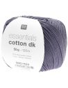 Pelote Essentials cotton dk prune