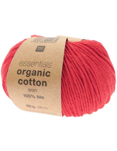 Pelote Essentials organic cotton aran faise