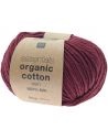 Pelote Essentials organic cotton aran rouge vin