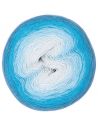 Pelote Creative cotton dégradé lucky 8 aqua