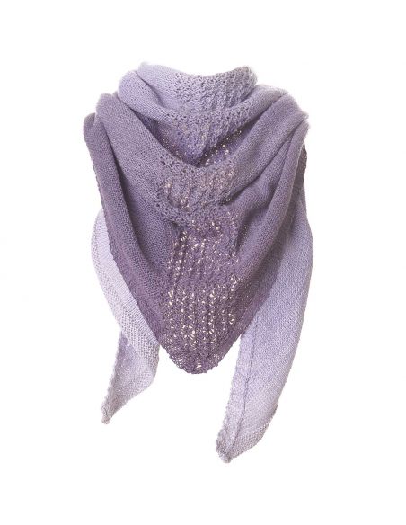 Pelote Creative cotton dégradé lucky 8 lilas