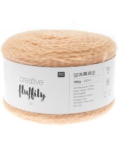 Pelote Creative Fluffily dk abricot