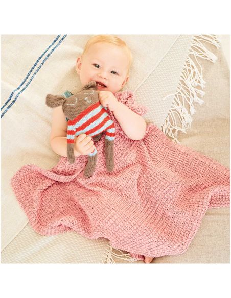 Pelote Rico baby organic cotton menthe