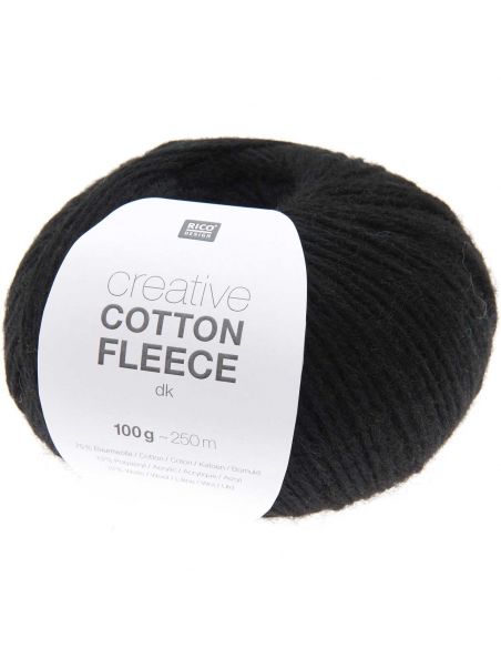 Pelote Creative cotton fleece dk noir
