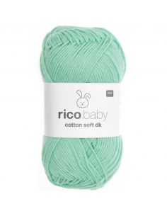 Pelote Rico baby cotton soft dk aigue-marine