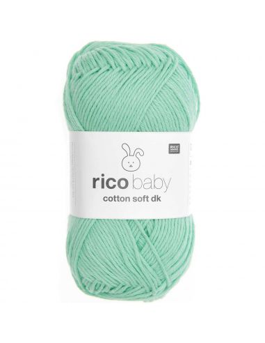 Pelote Rico baby cotton soft dk aigue-marine