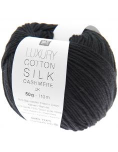 Pelote Luxury cotton silk cashmere dk noir