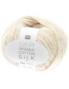 Pelote Luxur organic cotton silk dk crème
