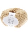 Pelote Luxur organic cotton silk dk sable