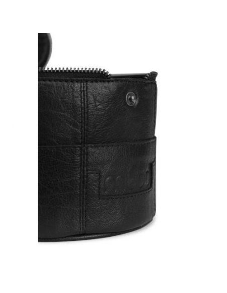 Petit sac à tricot ou trousse de toilette Saturn mini coloris Noir