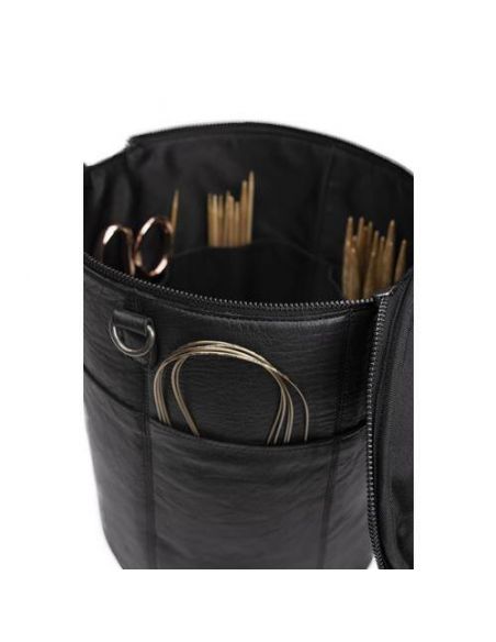 Grand sac à tricot Saturn XL coloris Noir