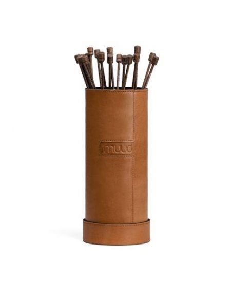 Grande boite de rangement pour accessoire ou aiguille pour le tricot Mountain XL coloris Whisky