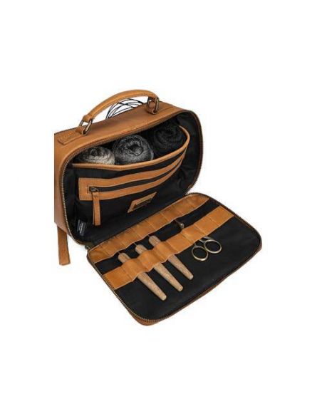 Sac pour le tricot et le crochet Lilly coloris Whisky