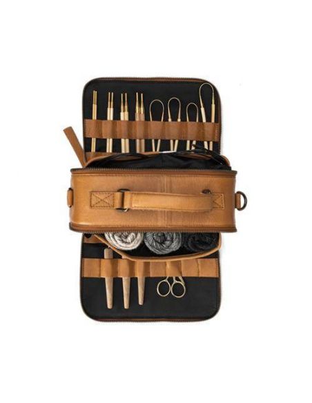 Sac pour le tricot et le crochet Lilly coloris Whisky