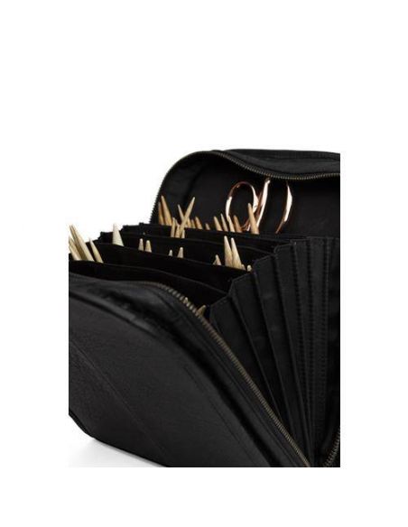 Etui pour aiguilles à tricoter Voss coloris Noir