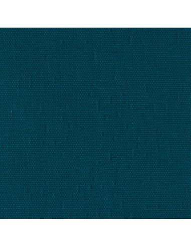 Tissu toile canvas uni sarcelle
