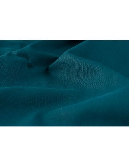 Tissu toile canvas uni sarcelle