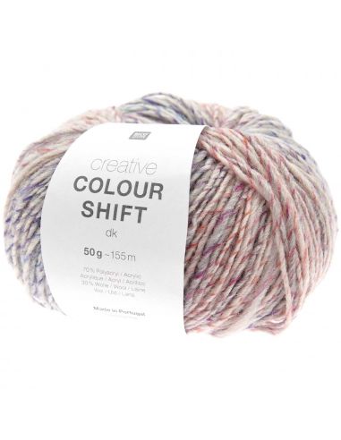 Pelote Creative colour shift dk snow