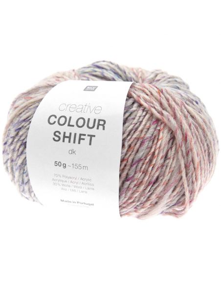 Pelote Creative colour shift dk snow