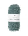 Pelote Creative fun felting wool pétrole