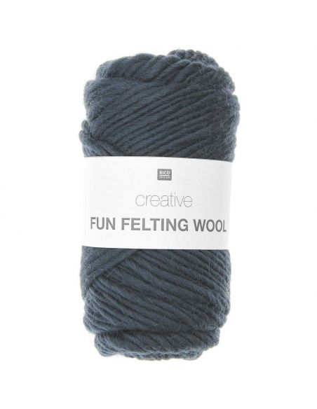 Pelote Creative fun felting wool marine