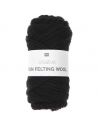 Pelote Creative fun felting wool noir