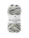 Pelote Creative fun felting wool print stones