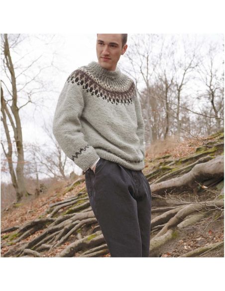 Pelote Essentials organic wool aran gris