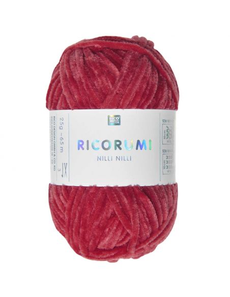 Pelote Creative Ricorumi Nilli Nilli dk rouge