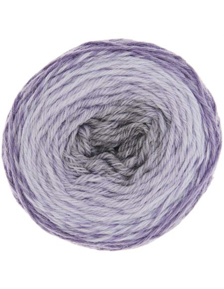 Pelote Rico socks super soft super dégradé 4 fils lilac