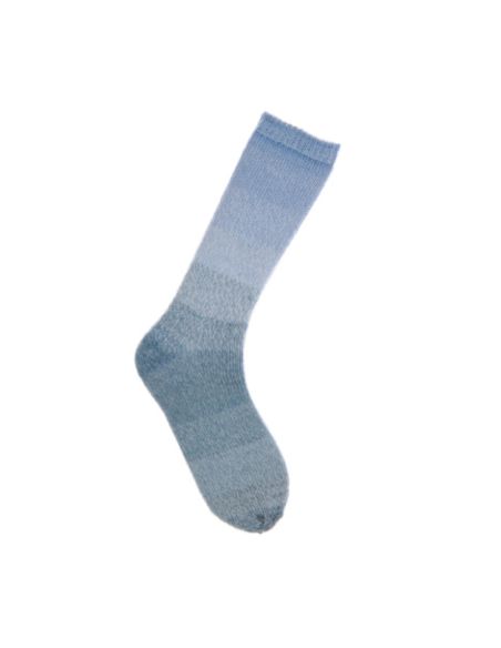 Pelote Rico socks super soft super dégradé 4 fils blue