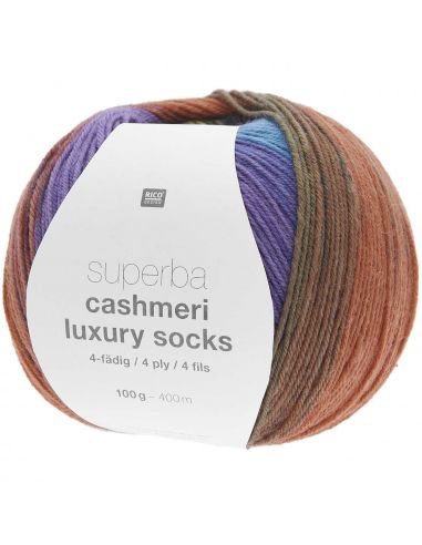Pelote Rico socks superba cashmeri luxury 4 fils joy